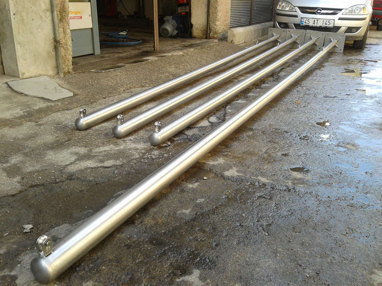 Paslanmaz Çelik Bayrak Direği