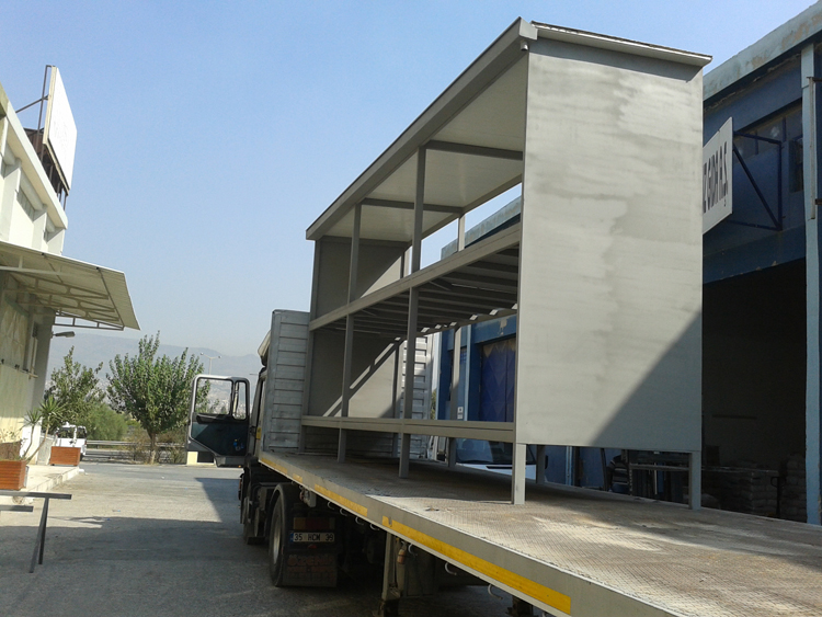 Paslanmaz Çelik Kimyasal Bidon Taşıma Rafları