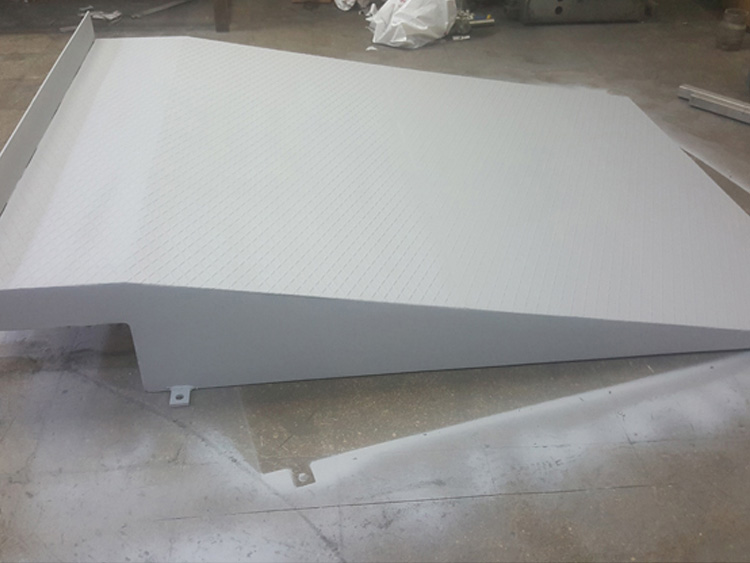 Paslanmaz Çelik Forklift Rampası