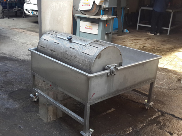 Paslanmaz Çelik Midye Yıkama Makinası